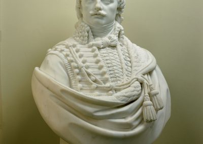 “Casimir Pulaski,” Marble Sculpture 