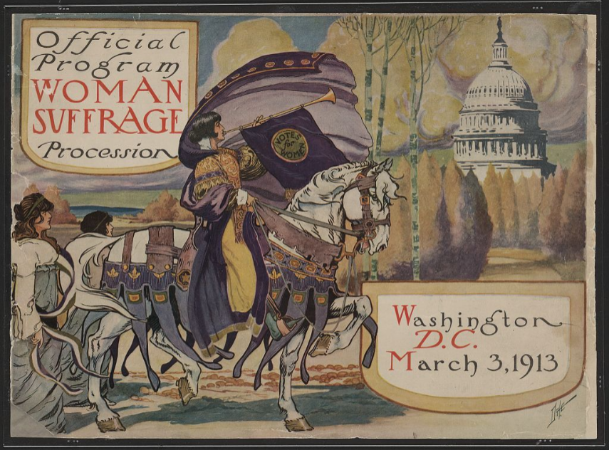 Official Program: Woman Suffrage Procession