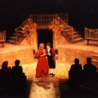 Image from the "The Miser" play, 1986.
