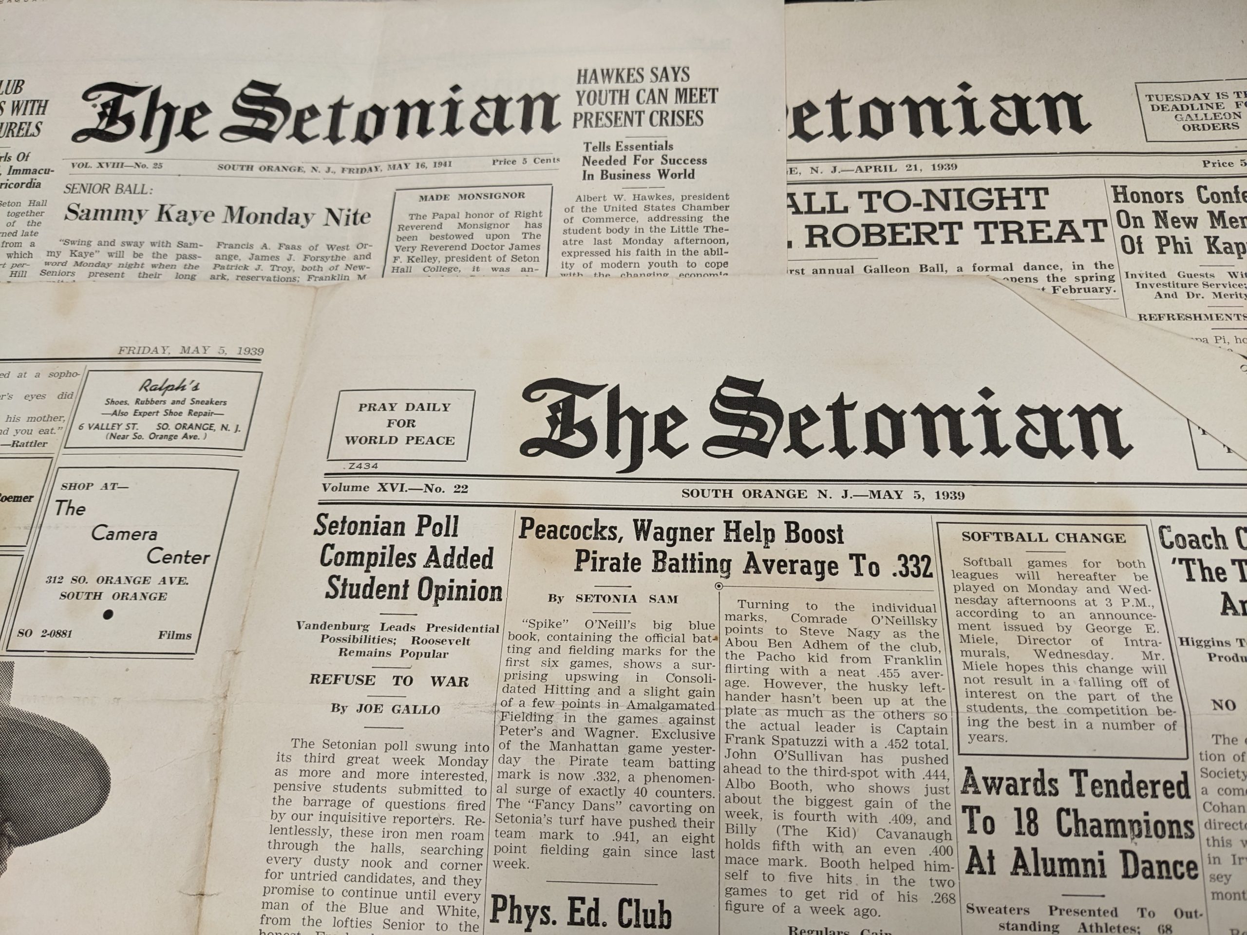 Setonian headers