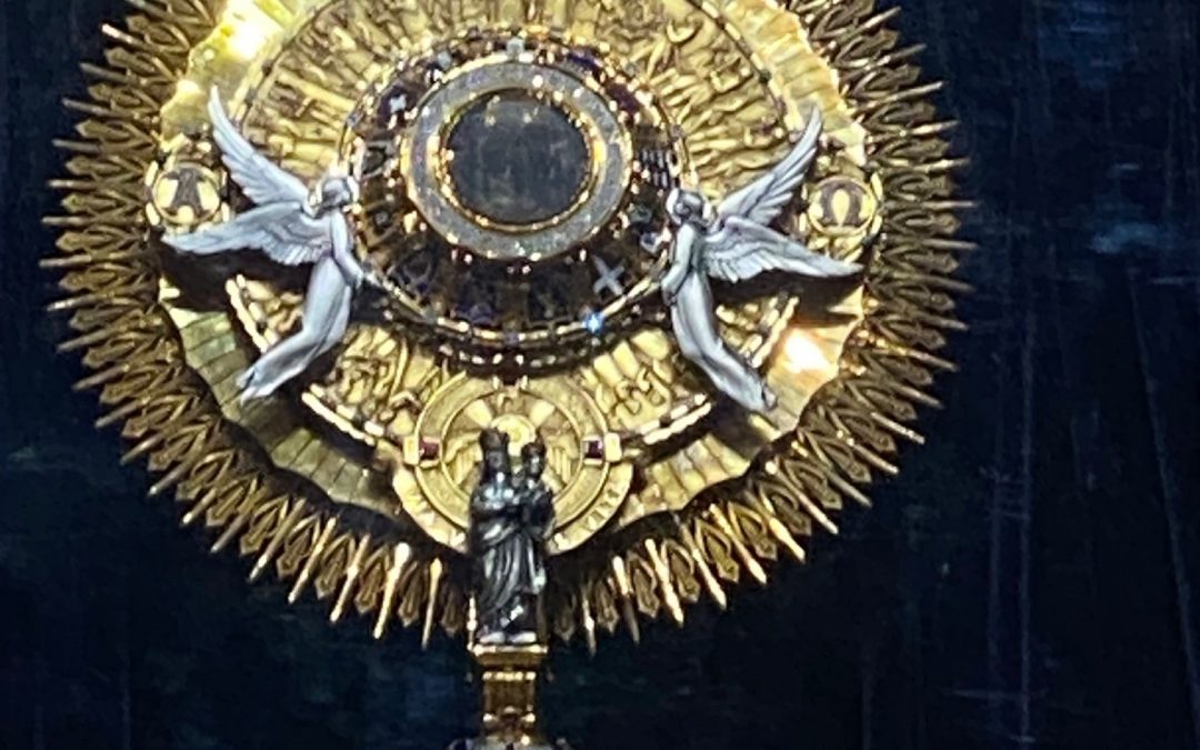 The Monstrance at the Old Ursuline Convent