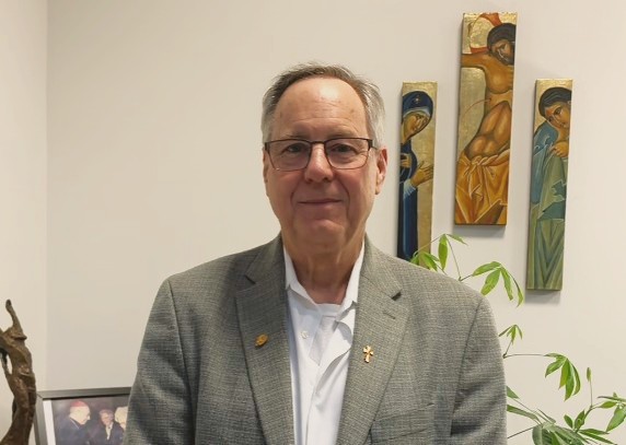 Deacon Andy Saunders discusses permanent diaconate at Lay Centre