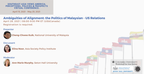 Ambiguities of Alignment: The Politics of Malaysian-US Relations