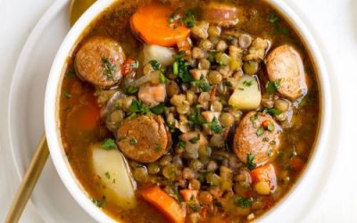 Potaje de Lentejas (Cuban Lentil Soup)