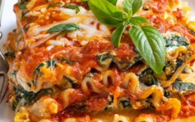 Vegan Spinach Lasagna