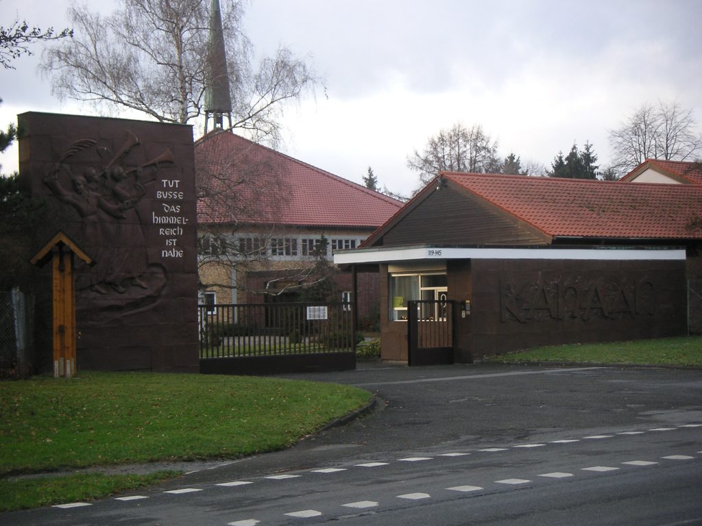 The Evangelical Sisterhood of Mary organized the Protestant Convention in Jerusalem. This is a photo of their Motherhouse in Darmstadt, Germany.