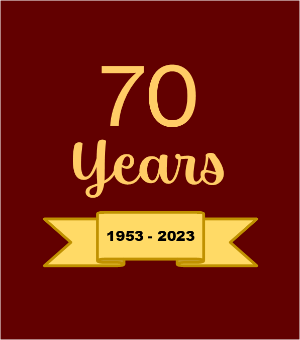 70th Anniversary: 1953-2023