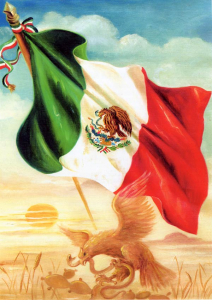 The Flag of Mexican Independence