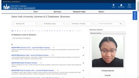 SHU Libraries Database Spotlight – Business Resources