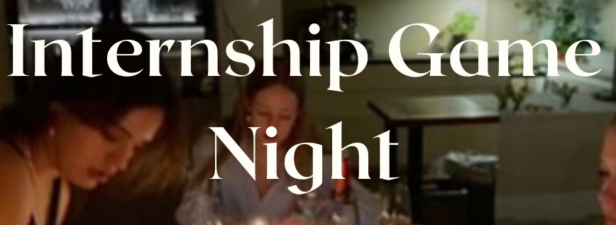Women’s Network Internship Game Night