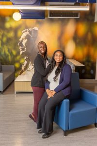 Vanessa Nazaire and Darlene Robinson