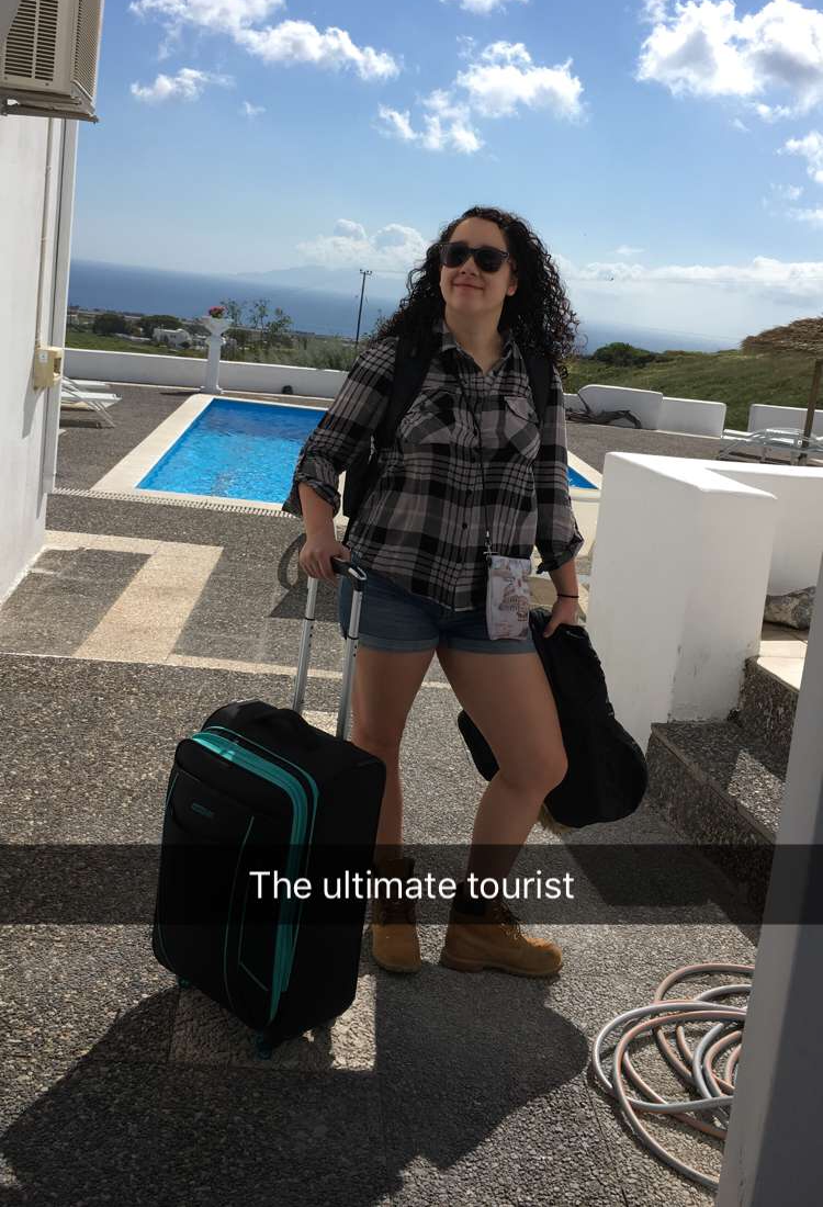 The Ultimate Tourist in Santorini