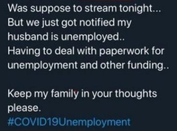 #COVID19unemployment