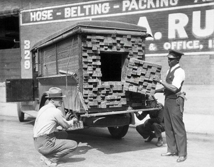 It takes more than bricks and mortar to raise a building.  Someone has to move those bricks, and chances are that bricklayer was no teetotaler.  Smuggling was a lucrative trade that brought alcohol to the people that wanted it.  It's hard to crack down on smuggling when everyone's hoping the brick cart brings more the next trip.