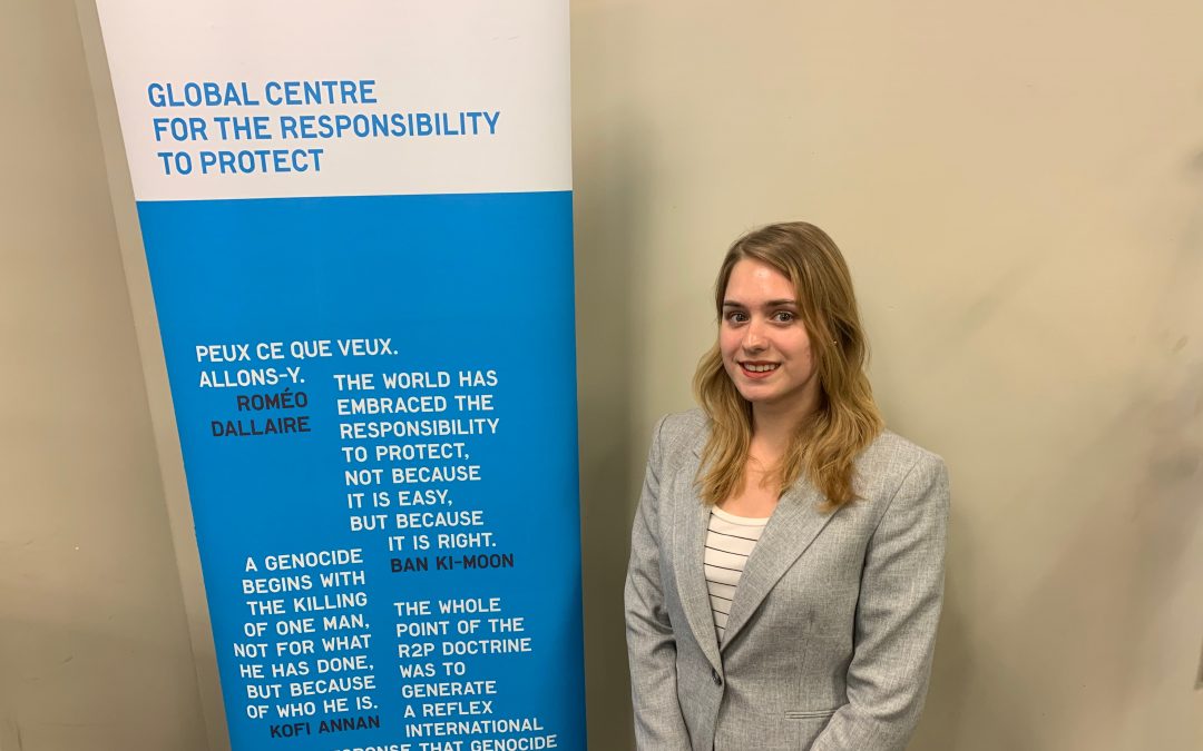 Internship Blog Series: Global Centre for the Responsibility to Protect