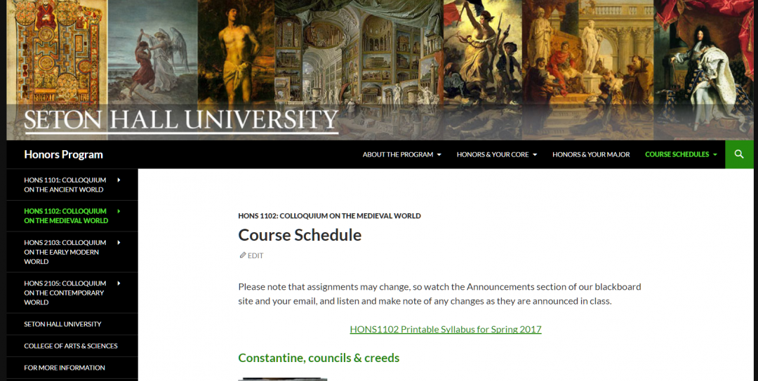 Honors Program