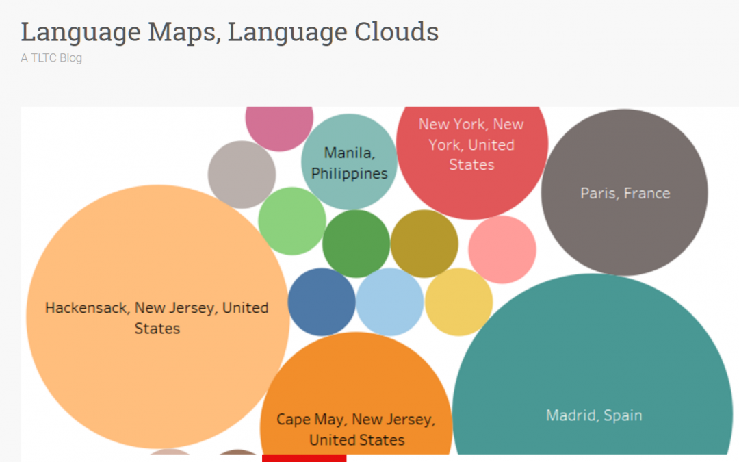 Language Maps, Language Clouds