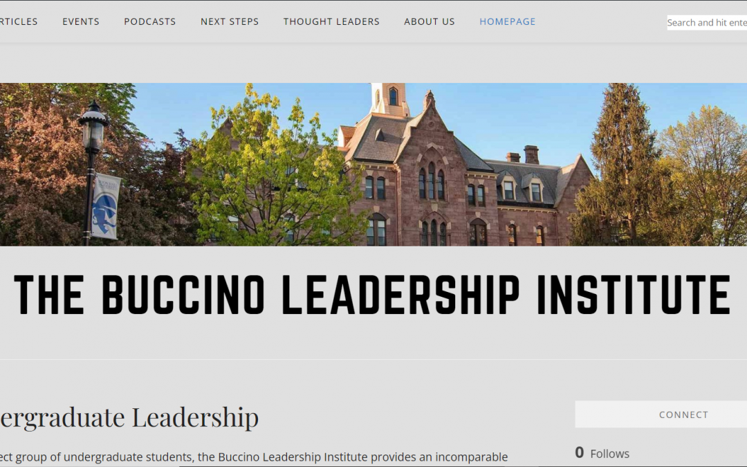 The Buccino Leadership Institute