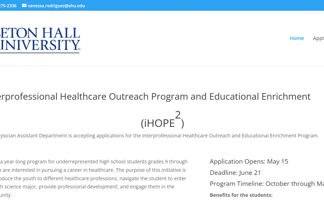Interprofessional Healthcare Outreach Program