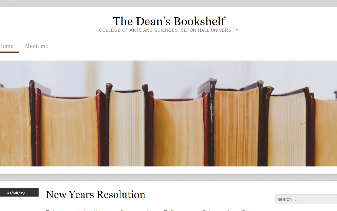 The Dean’s Bookshelf