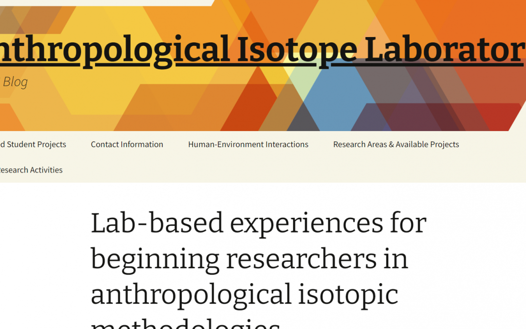 Anthropological Isotope Laboratory