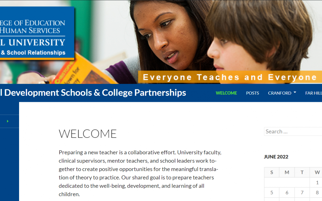 Professional Development Schools & College Partnerships