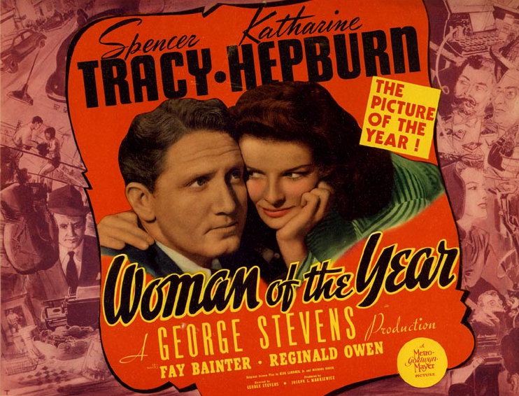 The Style Essentials--Katharine Hepburn Suits Spencer Tracy in WOMAN OF THE  YEAR