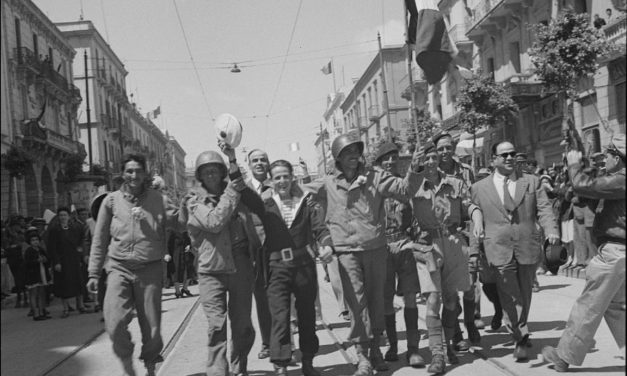 Axis forces in North Africa surrender: over 150,000 prisoners captured