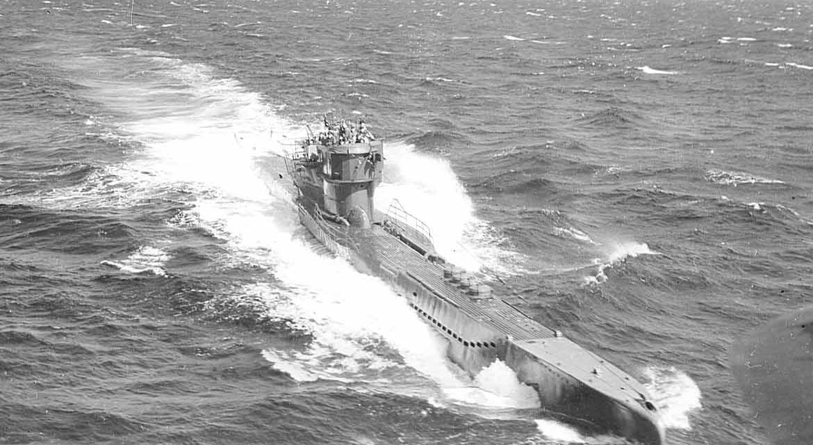 U.S. ships torpedoed by enemy submarine off Virginia