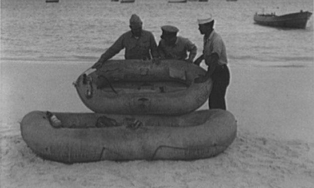 Airmen rescued after three weeks at sea