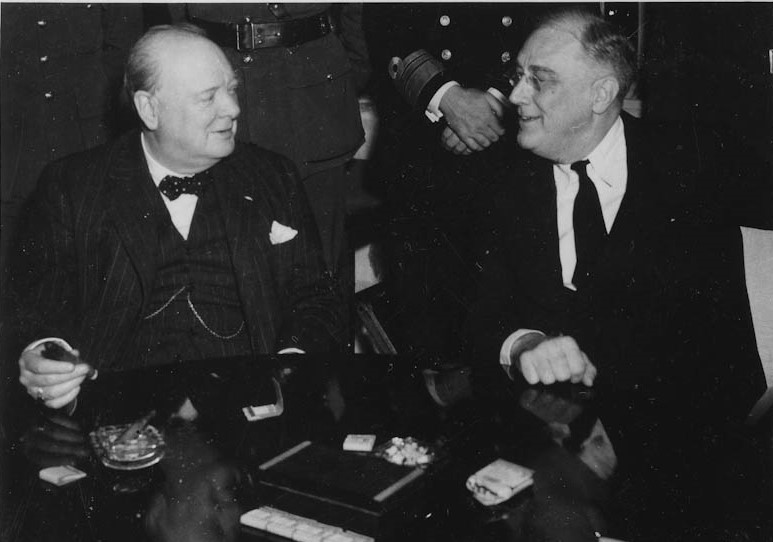 U.S. and Britain Demand Unconditional Surrender at Casablanca Conference