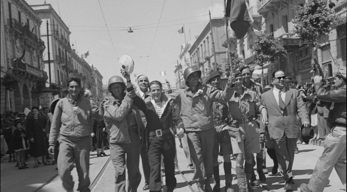 Axis forces in North Africa surrender: over 150,000 prisoners captured